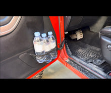 画像をギャラリービューアに読み込む, Jeep Wrangler JK 交換用強化ドアネットポケット ブラック