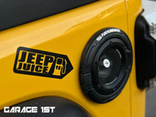 画像をギャラリービューアに読み込む, Jeep JUICE ステッカー