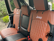 画像をギャラリービューアに読み込む, NAPPAレザー(ダイヤモンドステッチ) 車種別専用 オーダーメイド シートカバー 全席セット(受注生産)