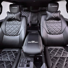 画像をギャラリービューアに読み込む, LC250/LC300 高級感カスタムシートカバー 取付イメージ
