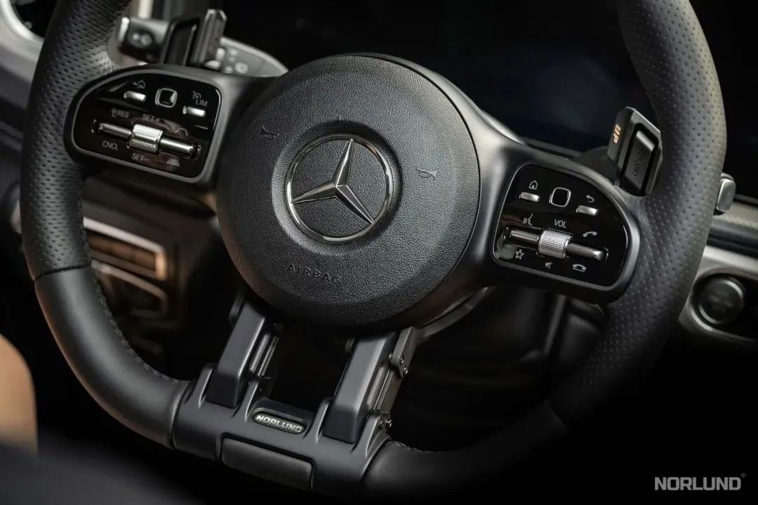 メルセデスベンツ　ステアリングホイール NORLUND】ステアリングスポーク／The G-Class メルセデスゲレンデ