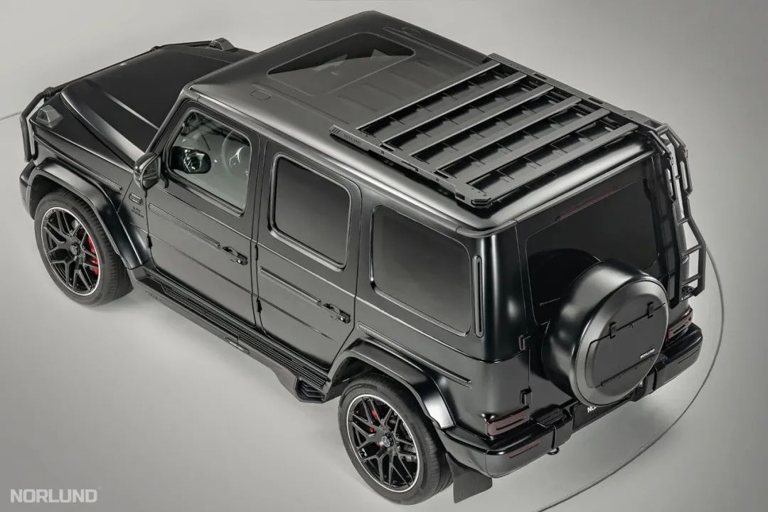 メルセデス・ベンツGクラス用ルーフラダー Mercedes-Benz GI☆GEAR プロフェッショナルルック ルーフラック