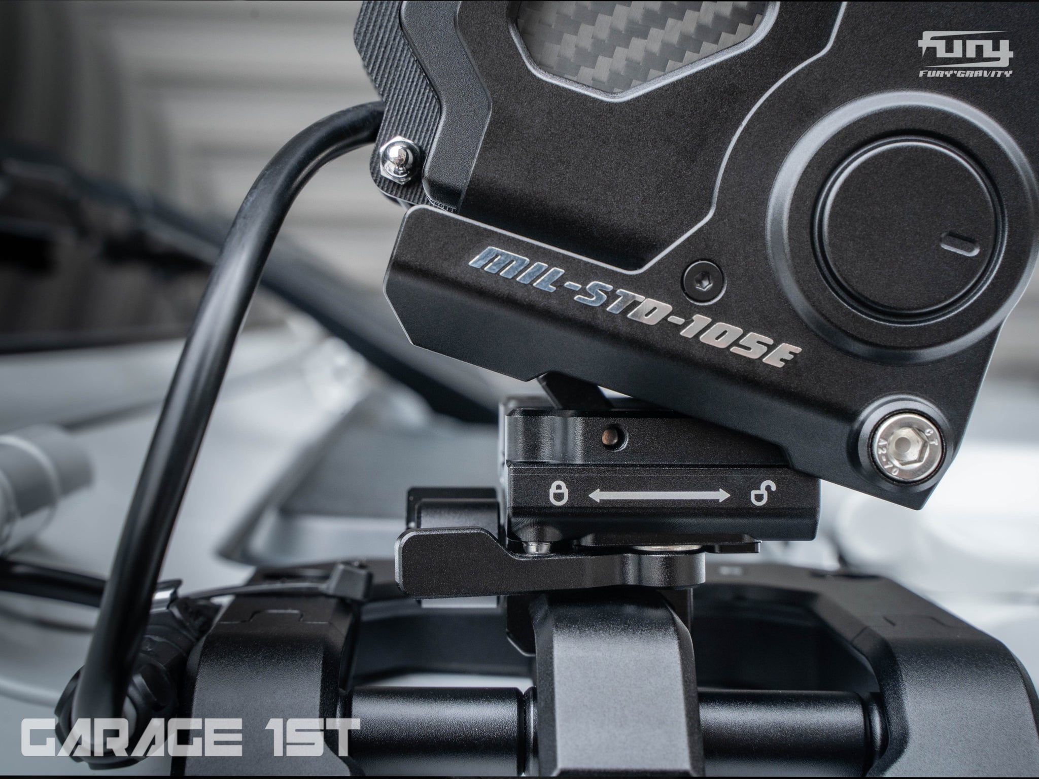 Fury Aピラーマウントライトブラケット付き（2個セット） / JEEP