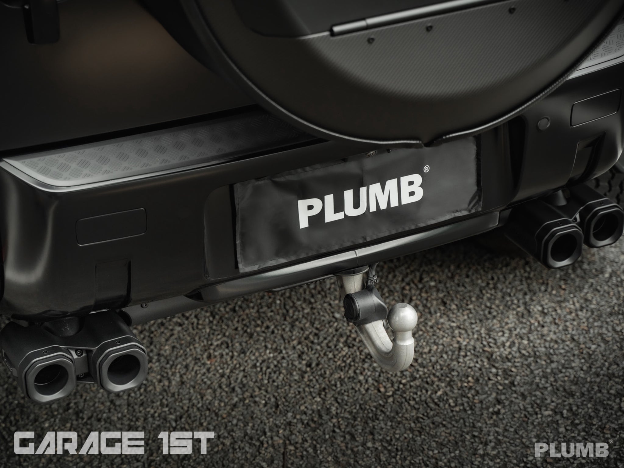 PLUMB マフラーガードセット/LANDROVER DEFENDER90・110・130 – Garage-1st