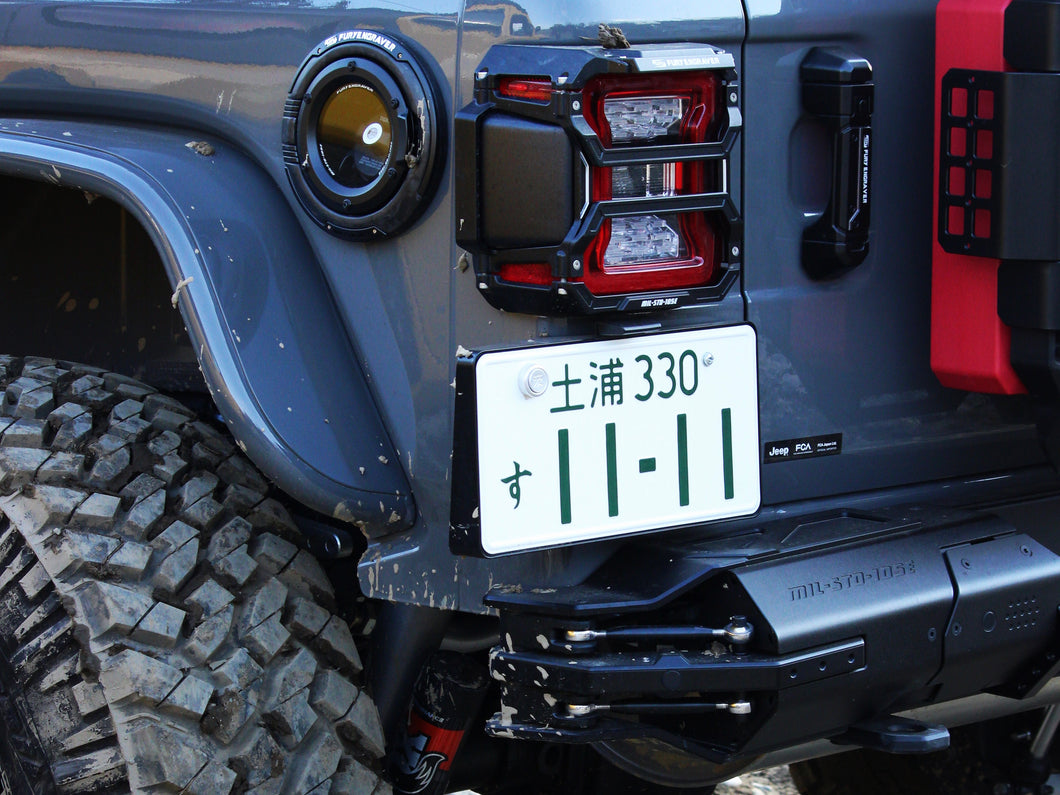 ラングラーナンバーステー移設キット