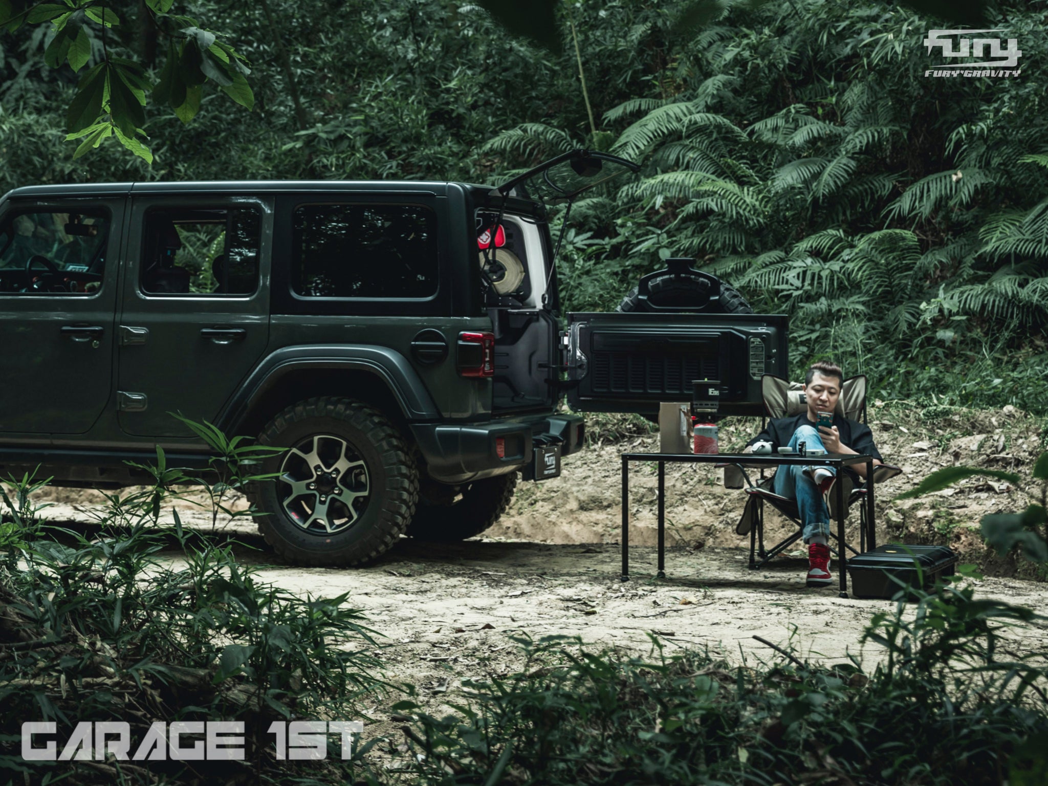 Fury 収納ラック 荷物棚 / JEEP Wrangler（ジープラングラー）JL – Garage-1st