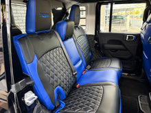 画像をギャラリービューアに読み込む, NAPPAレザー(ダイヤモンドステッチ) 車種別専用 オーダーメイド シートカバー 全席セット（受注生産）
