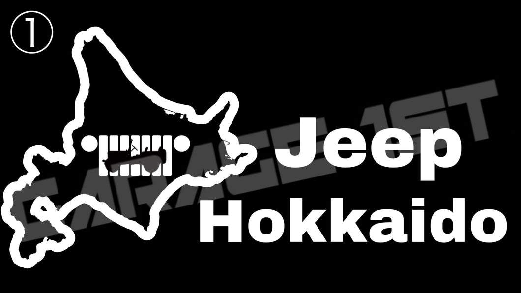 【受注生産】Jeep47都道府県ステッカー